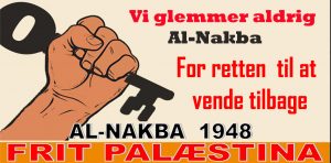 70-året for al-Nakba demonstration @ Fredens Park | København | Danmark